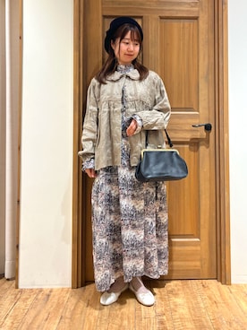 「TSUHARU by Samansa Mos2（ツハルバイサマンサモスモス）のアイテム」を使った、しば。さん（骨格ウェーブ・レディース・152cm）の夏コーディネート