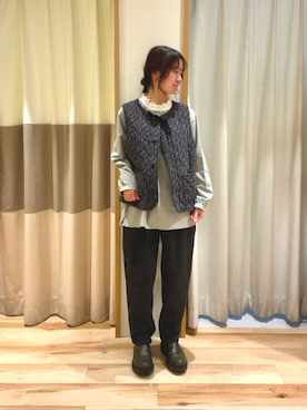 しば。さん（レディース・152cm）の冬コーディネート