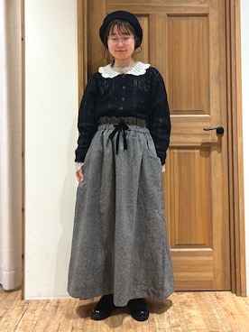 「TSUHARU by Samansa Mos2（ツハルバイサマンサモスモス）のアイテム」を使った、しば。さん（骨格ウェーブ・レディース・152cm）の秋コーディネート