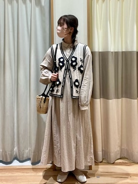 Samansa Mos2のワンピース/ドレスを使った「ニットベスト」の人気 
