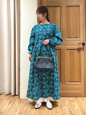 「TSUHARU by Samansa Mos2（ツハルバイサマンサモスモス）のアイテム」を使った、しば。さん（骨格ウェーブ・レディース・152cm）の夏コーディネート