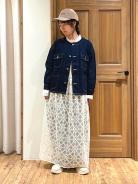 「Samansa Mos2（サマンサ モスモス）のアイテム（シューズ）」を使った、しば。さん（レディース・152cm）の秋コーディネート