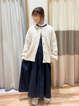 しば。さん（レディース・152cm）の冬コーディネート