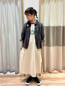 「動物モチーフ」｜しば。さん（レディース・152cm）の夏コーディネート