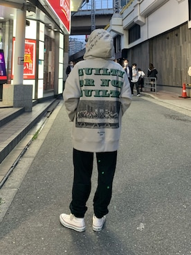 「ROYAL FLASH（ロイヤルフラッシュ）のアイテム（帽子）」を使った、rimiさん（レディース・150cm）の春コーディネート