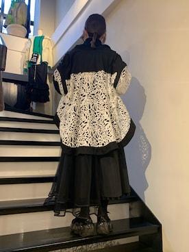 「ADDICT NOIR（アディクトノアー）のアイテム」を使った、rimiさん（レディース・150cm）の冬コーディネート