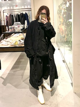 「AULA AILA」｜「アイテム（ブルゾン）」を使った、rimiさん（レディース・150cm）の冬コーディネート