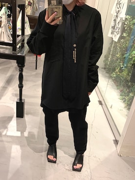 「ADDICT NOIR（アディクトノアー）のアイテム」を使った、rimiさん（レディース・150cm）の夏コーディネート