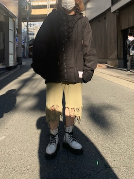 「PASCAL MARIE DESMARAIS（パスカルマリエデマレ）のアイテム」を使った、rimiさん（レディース・150cm）の冬コーディネート
