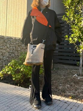 「AULA AILA」｜「アイテム（ブルゾン）」を使った、rimiさん（レディース・150cm）の秋コーディネート