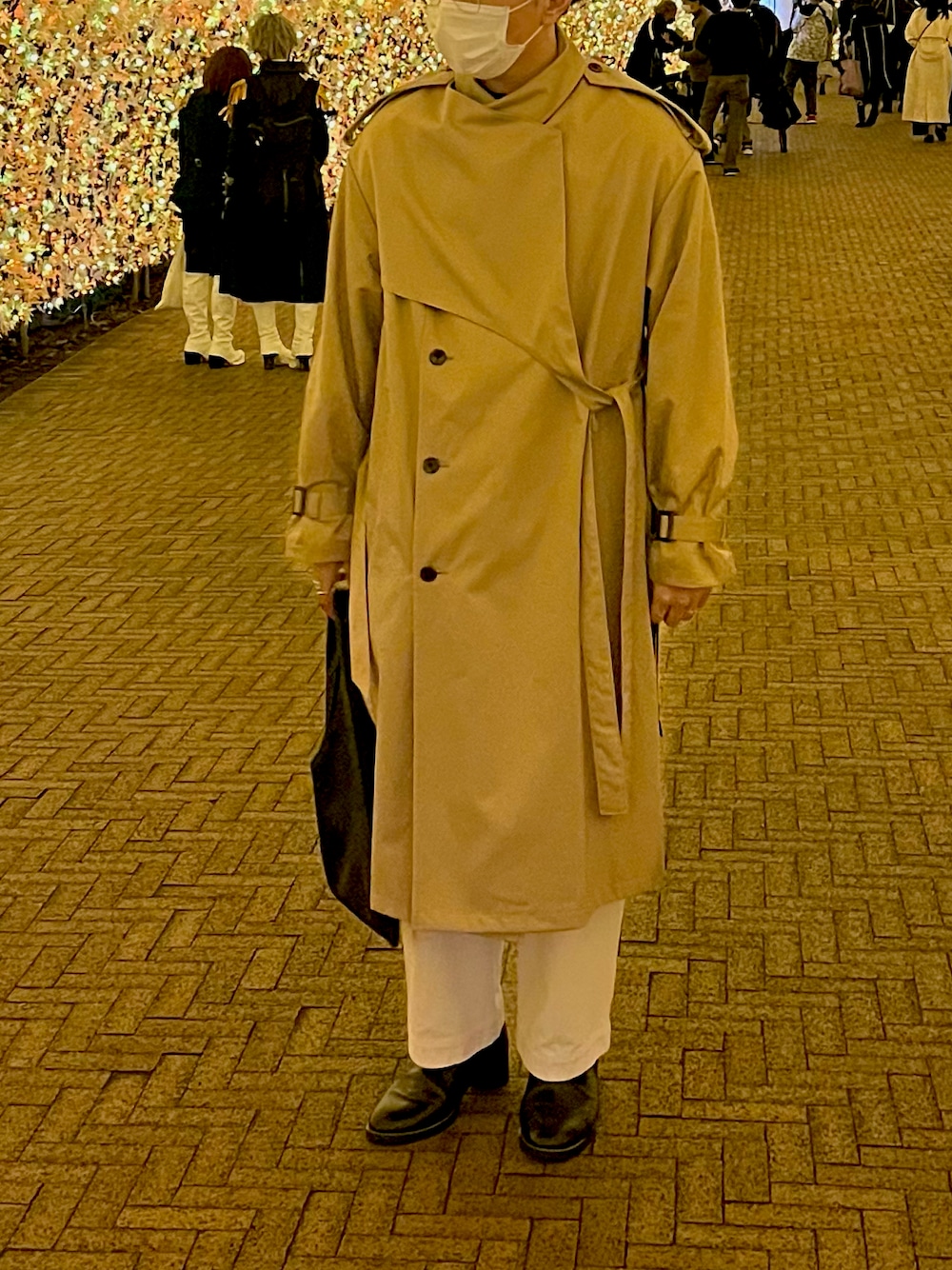 トレンチコートを使った「KEISUKEYOSHIDA」のメンズ人気ファッション