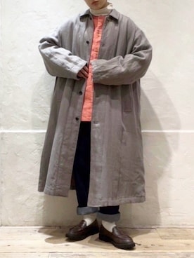 「RNA-N（アールエヌエーエヌ）のアイテム（その他アウター）」を使った、RNA MEDIA ZOZOTOWN STAFFさん（レディース・156cm）の冬コーディネート