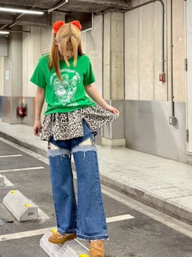 「RNA（アールエヌエー）のアイテム」を使った、RNA MEDIA ZOZOTOWN STAFFさん（レディース・163cm）の春コーディネート