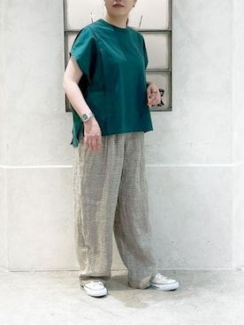 RNA MEDIA ZOZOTOWN STAFFさん（レディース・163cm）の夏コーディネート