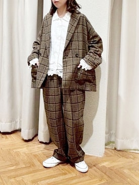 「スタッフコーデ」｜RNA MEDIA ZOZOTOWN STAFFさん（レディース・156cm）の秋コーディネート