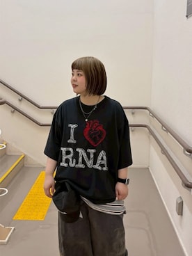 「RNA（アールエヌエー）のアイテム」を使った、RNA MEDIA ZOZOTOWN STAFFさん（レディース・152cm）の夏コーディネート