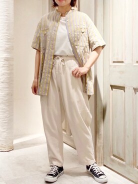 RNA MEDIA ZOZOTOWN STAFFさん（レディース・157cm）の夏コーディネート