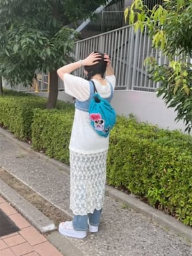 RNA MEDIA ZOZOTOWN STAFFさん（レディース・158cm）の夏コーディネート