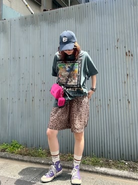 「RNA（アールエヌエー）のアイテム」を使った、RNA MEDIA ZOZOTOWN STAFFさん（レディース・162cm）の夏コーディネート