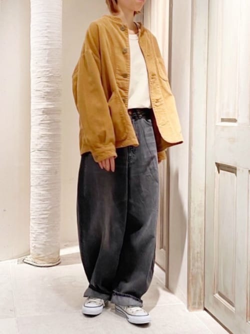 RNA アールエヌエー　　コットンカーブパンツ　美品 RNA-N | アールエヌエーエヌ C/L/Wハイウエストパンツ