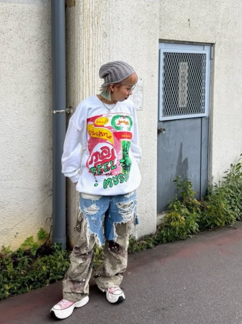 セール】R4404 カーゴレイヤード5ポケットパンツ（デニムパンツ）｜RNA