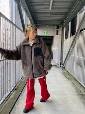 「25AW冬の新作」｜RNA MEDIA ZOZOTOWN STAFFさん（レディース・156cm）の秋コーディネート