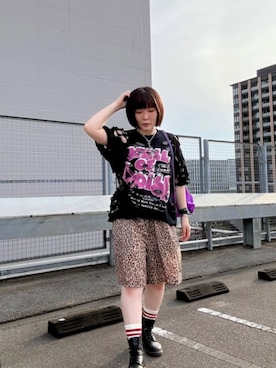 「RNA（アールエヌエー）のアイテム」を使った、RNA MEDIA ZOZOTOWN STAFFさん（レディース・158cm）の夏コーディネート