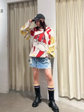 「25AW冬の新作」｜RNA MEDIA ZOZOTOWN STAFFさん（レディース・162cm）の秋コーディネート