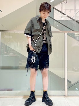 RNA MEDIA ZOZOTOWN STAFFさん（レディース・166cm）の夏コーディネート