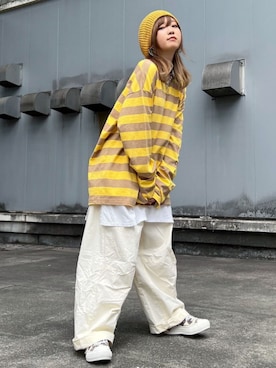 「RNA」｜「アイテム（アクセサリー）」を使った、RNA MEDIA ZOZOTOWN STAFFさん（レディース・156cm）の秋コーディネート