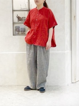 「25AW秋の新作」｜RNA MEDIA ZOZOTOWN STAFFさん（レディース・163cm）の夏コーディネート