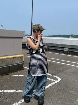 RNA MEDIA ZOZOTOWN STAFFさん（レディース・156cm）の夏コーディネート