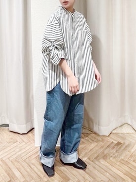 「24SS春の新作」｜「アイテム（その他シューズ）」を使った、RNA MEDIA ZOZOTOWN STAFFさん（レディース・155cm）の春コーディネート