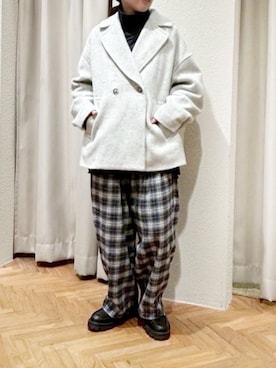 「RNA-N（アールエヌエーエヌ）のアイテム」を使った、RNA MEDIA ZOZOTOWN STAFFさん（レディース・156cm）の冬コーディネート