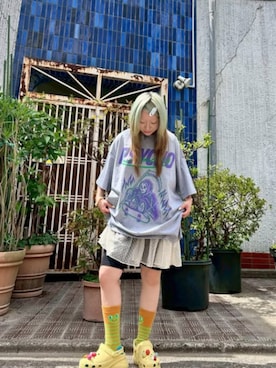 「RNA（アールエヌエー）のアイテム」を使った、RNA MEDIA ZOZOTOWN STAFFさん（レディース・150cm）の春コーディネート