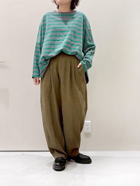 RNA-N（アールエヌエーエヌ）の「R3686 ボリュームワイドワークパンツ