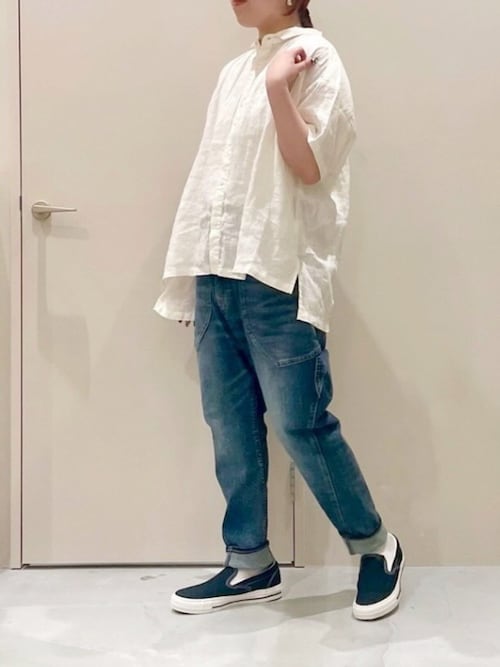 URCH RNA R4074 ロークロッチパンツ　デニム URCH RNA（アーチ アールエヌエー）の「R4074 ロークロッチ