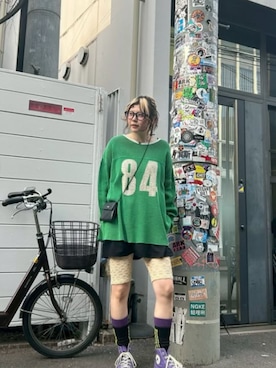 「RNA（アールエヌエー）のアイテム」を使った、RNA MEDIA ZOZOTOWN STAFFさん（レディース・162cm）の春コーディネート