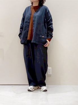 「RNA-N（アールエヌエーエヌ）のアイテム」を使った、RNA MEDIA ZOZOTOWN STAFFさん（レディース・160cm）の冬コーディネート