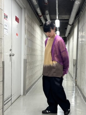 「RNA」｜「アイテム（スウェット）」を使った、RNA MEDIA ZOZOTOWN STAFFさん（レディース・148cm）の秋コーディネート