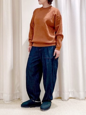 「RNA-N（アールエヌエーエヌ）のアイテム」を使った、RNA MEDIA ZOZOTOWN STAFFさん（レディース・157cm）の冬コーディネート