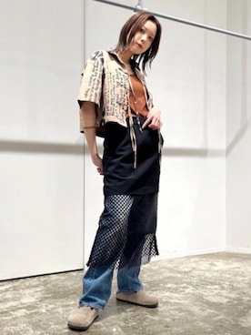 RNA MEDIA ZOZOTOWN STAFFさん（レディース・160cm）の春コーディネート