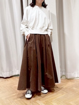 「RNA-N（アールエヌエーエヌ）のアイテム」を使った、RNA MEDIA ZOZOTOWN STAFFさん（レディース・156cm）の冬コーディネート