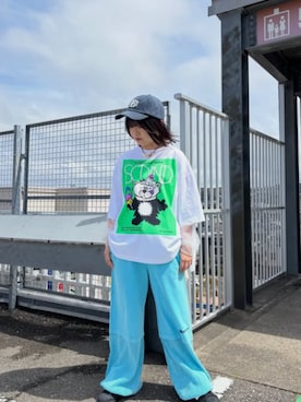 「RNA（アールエヌエー）のアイテム」を使った、RNA MEDIA ZOZOTOWN STAFFさん（レディース・153cm）の春コーディネート