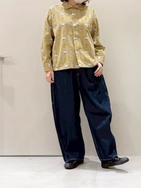 「URCH RNA（アーチ アールエヌエー）のアイテム」を使った、RNA MEDIA ZOZOTOWN STAFFさん（レディース・161cm）の冬コーディネート