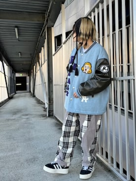 「RNA（アールエヌエー）のアイテム（ジャケット/アウター）」を使った、RNA MEDIA ZOZOTOWN STAFFさん（レディース・153cm）の冬コーディネート