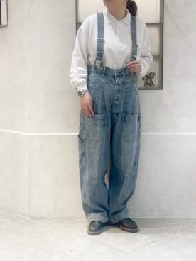 「URCH RNA（アーチ アールエヌエー）のアイテム」を使った、RNA MEDIA ZOZOTOWN STAFFさん（レディース・163cm）の冬コーディネート