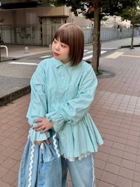 「RNA（アールエヌエー）のアイテム（ジャケット/アウター）」を使った、RNA MEDIA ZOZOTOWN STAFFさん（レディース・153cm）の冬コーディネート