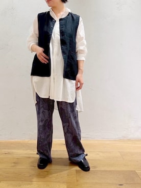 「RNA-N（アールエヌエーエヌ）のアイテム」を使った、RNA MEDIA ZOZOTOWN STAFFさん（レディース・163cm）の春コーディネート