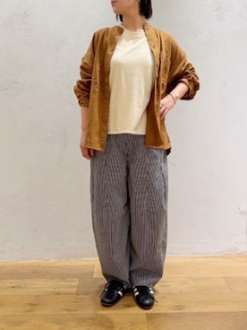 「RNA-N（アールエヌエーエヌ）のアイテム」を使った、RNA MEDIA ZOZOTOWN STAFFさん（レディース・163cm）の夏コーディネート